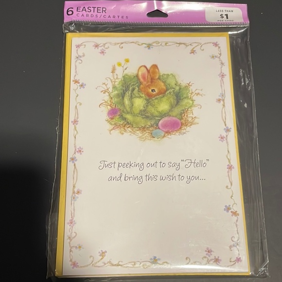 Hallmark | Dining | Easter Bunny Greeting Cards | Poshmark